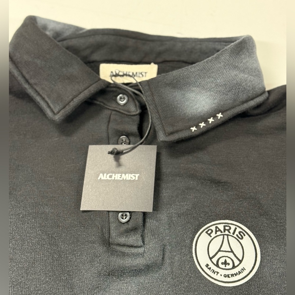 PSG X Alchemist Long sleeve Polo Shirt Men PR8 - Picture 3 of 3
